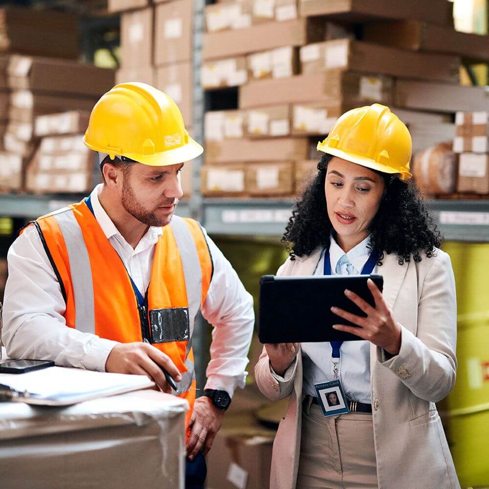 Manufacturing workers