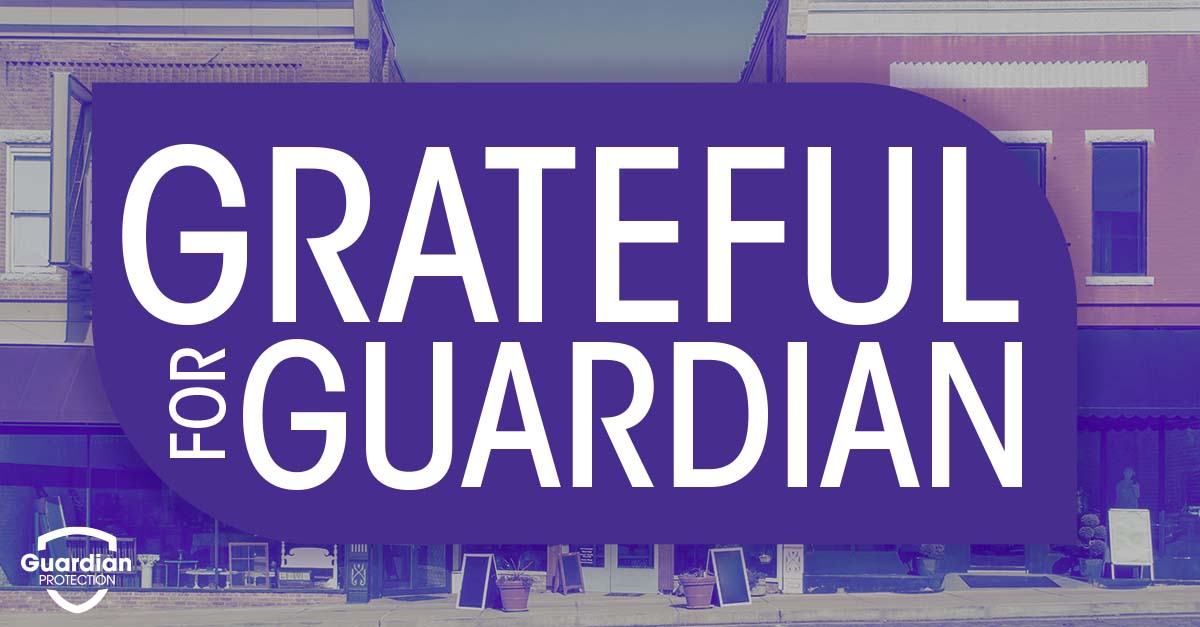Small Business Owners Are Grateful for Guardian Business Security