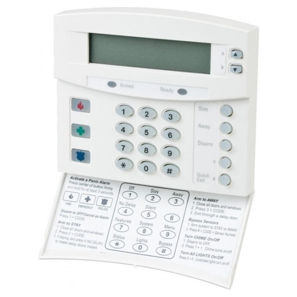 Image of a Guardian Protection Concord 4 Security Panel