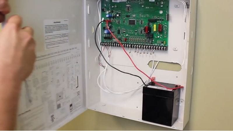 How to Replace the Battery for a DSC 1616 Security Panel