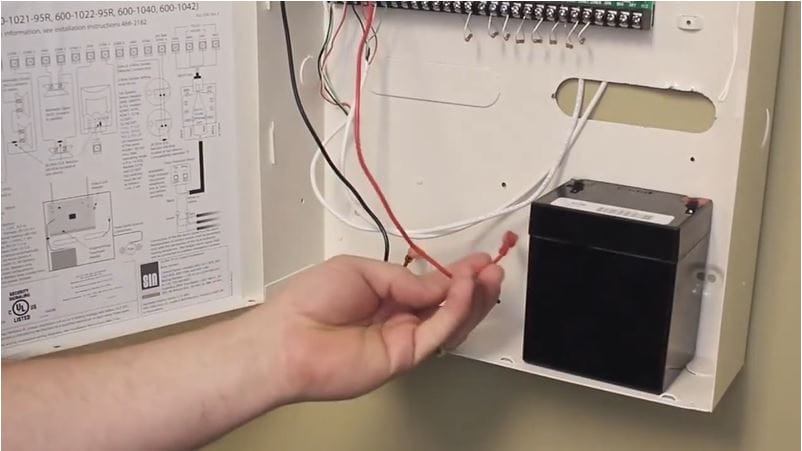 How to Replace the Battery for a FA 168 Security Panel