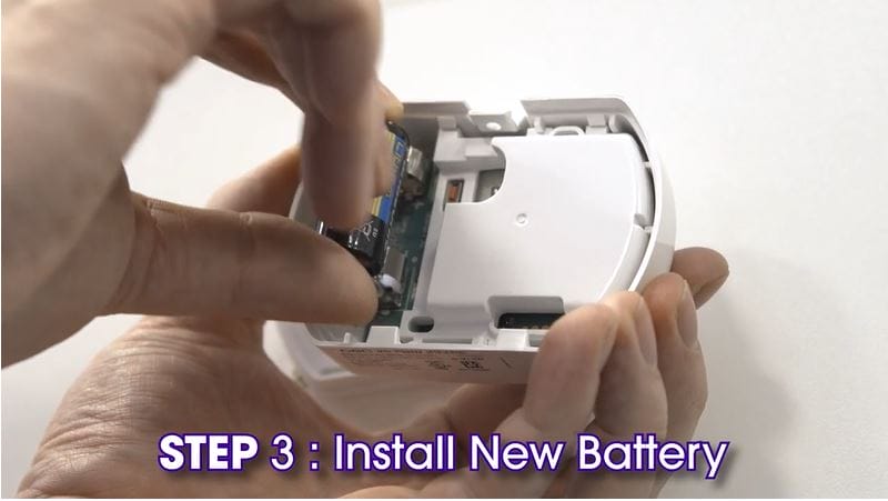 How to Replace the Battery for a PowerG Glass Break