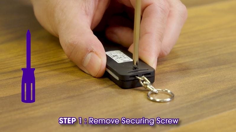 How to Replace the Battery for a PowerG Keyfob