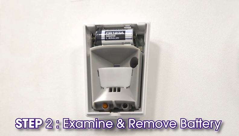 How to Replace the Battery for a PowerG Motion Sensor