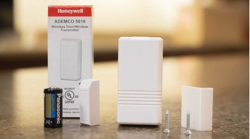 How to Install a Honeywell Door/Window Sensor Part 1