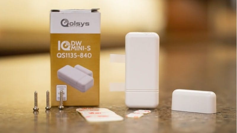 How to Install a Qolsys Door/Window Sensor Part 1