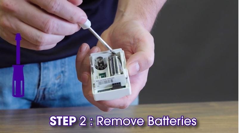 How to Replace the Battery for an Image Sensor