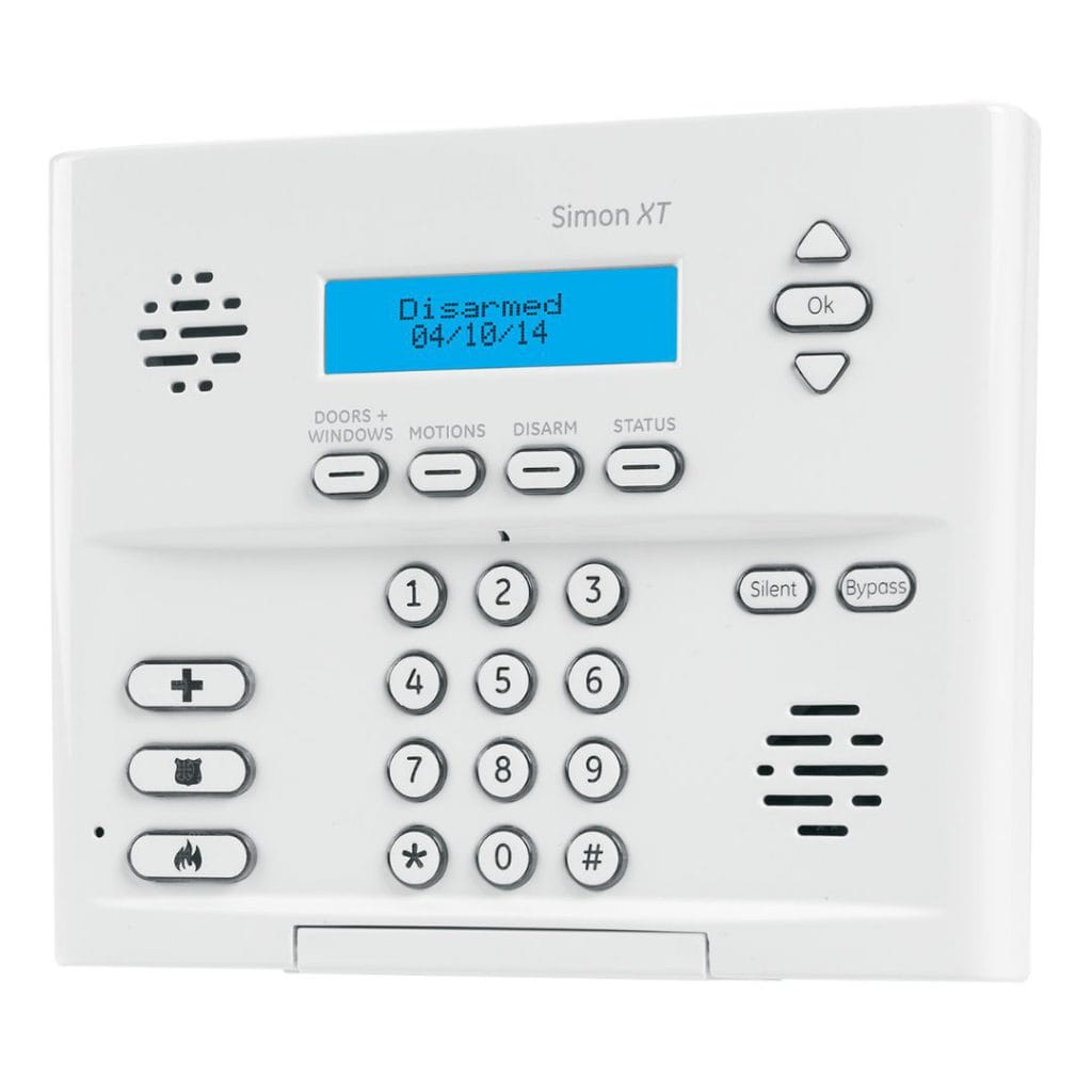 Image of Guardian Protection's Simon XT device