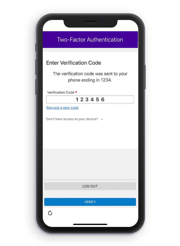 Screenshot from the Guardian Protection app