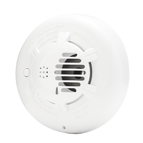 Right side of Guardian Protection carbon monoxide detector