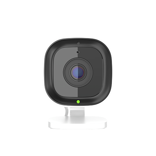 Front view of Guardian Protection's indoor home security camera