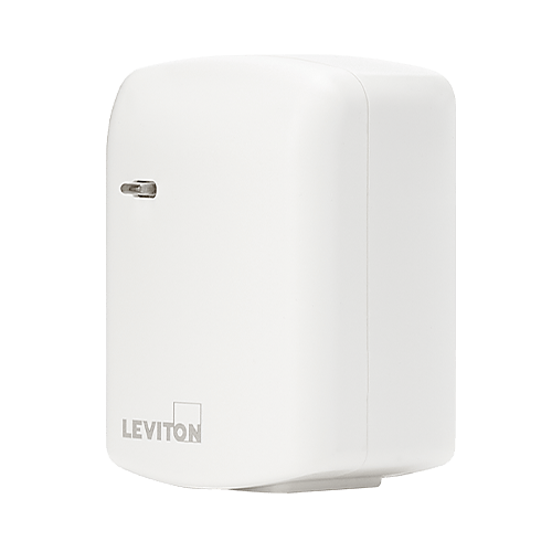 Right side view of Guardian Protection's indoor smart plug