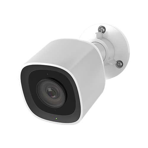 Front view of Guardian Protection outdoor camera facing down