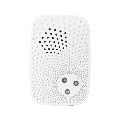Front of Guardian Protection alarm siren