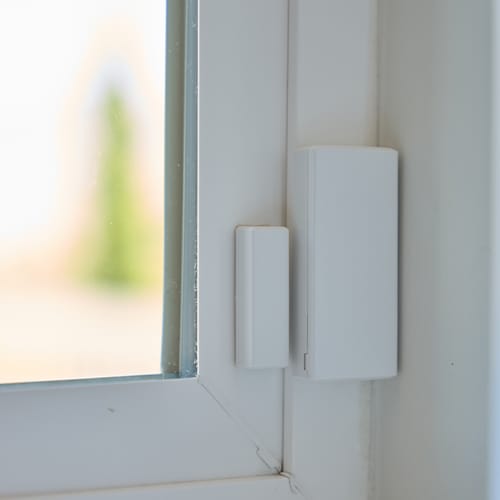 Guardian Protection door and window contacts on window