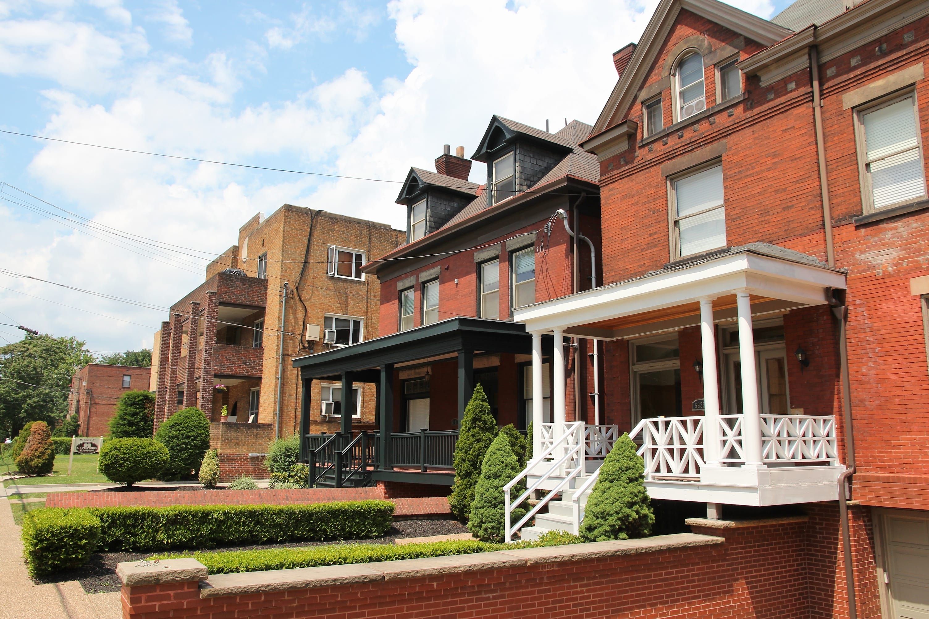 Houses in Pittsburgh's Shadyside