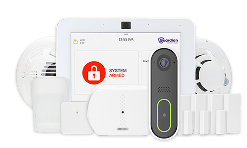 Guardian Protection Life Safety Home Security Package