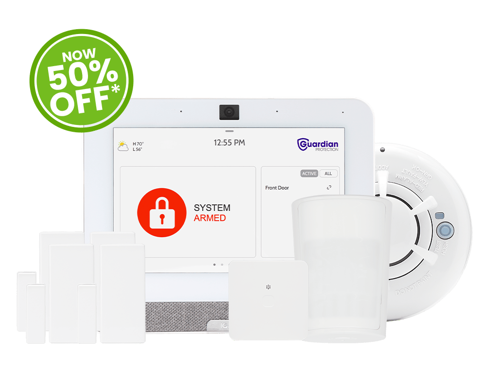 Guardian Protection's Essentials Home Security Package with Offer Call Out
