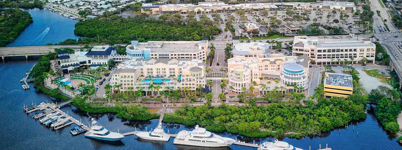 Aerial view of Jupiter, FL